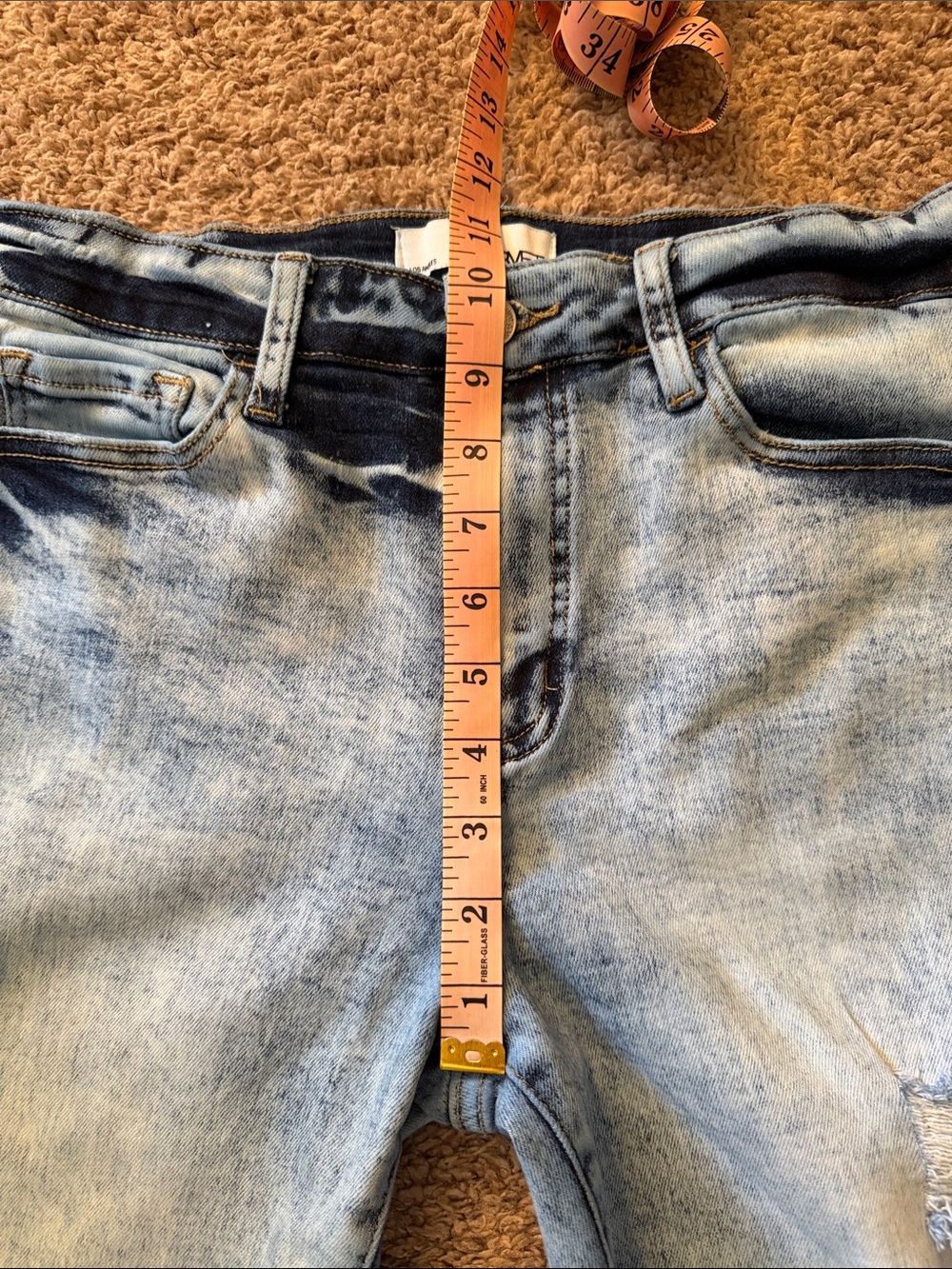 Vervet Bella High Rise Cropped Jeans. Size 29 - Picture 7 of 10
